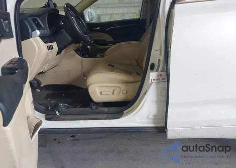 2015 Toyota Highlander Limited V6 from USA, damaged, VIN 5TDDKRFH1FS117329